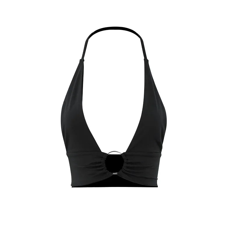 Haut moulant sexy erotique sans bretelles